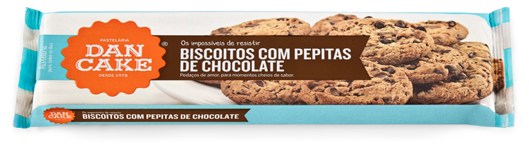 Biscoitos com Pepitas de Chocolate — Imagem